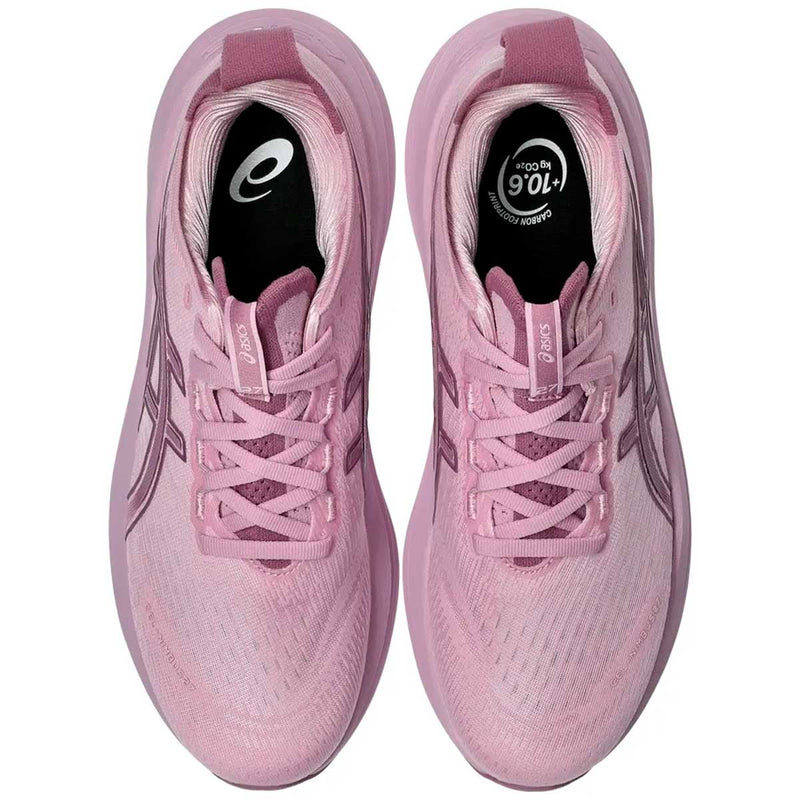 Tenis Asics Running GEL NIMBUS 27 Rosa Mujer