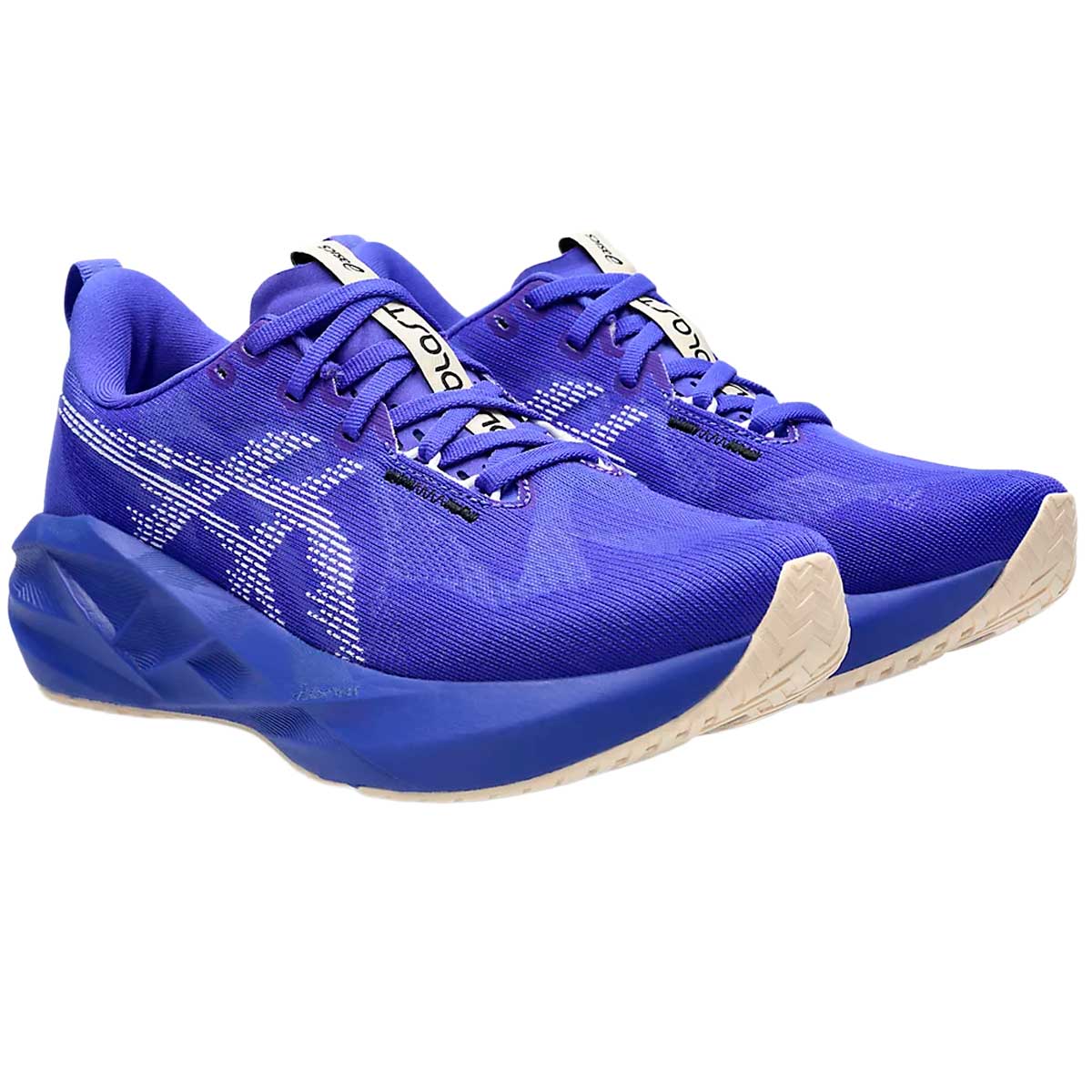 Tenis Asics Running NOVABLAST 5 Morado Beige Mujer