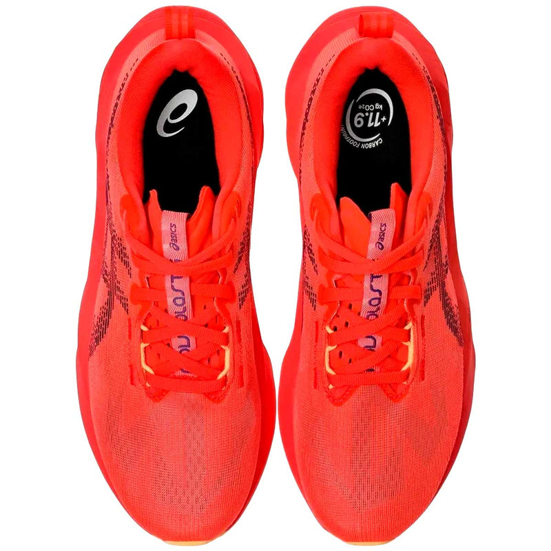 Tenis Asics Running NOVABLAST 5 Rojo Brillante Mujer
