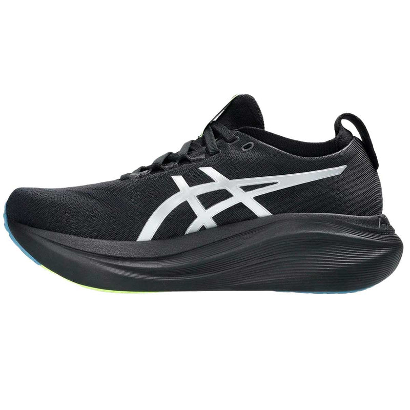 Tenis Asics Running GEL NIMBUS 27  LUXE Negro Mujer
