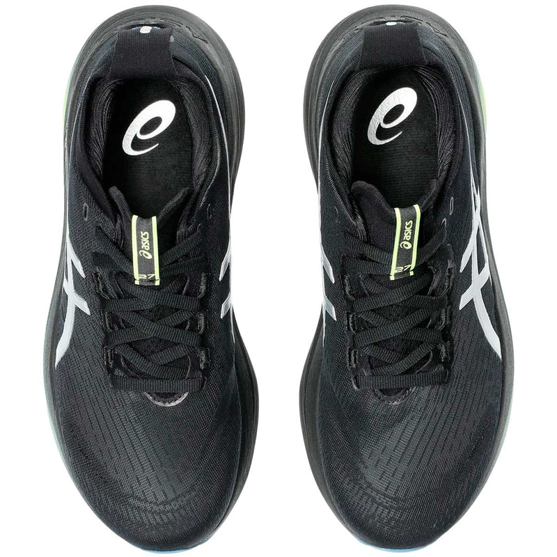 Tenis Asics Running GEL NIMBUS 27  LUXE Negro Mujer