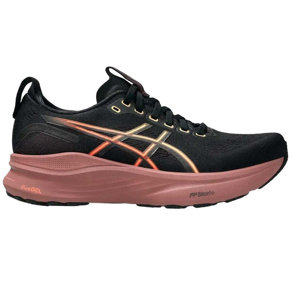 Tenis Asics GEL KAYANO 32 Negro Cobre Mujer