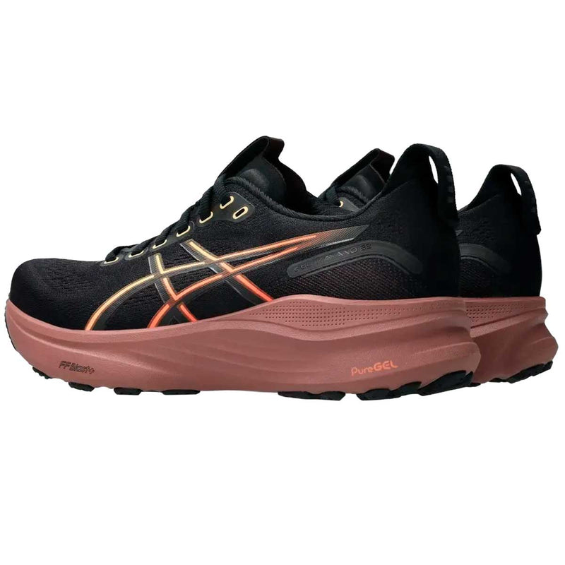 Tenis Asics GEL KAYANO 32 Negro Cobre Mujer