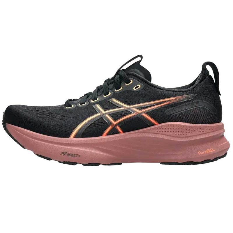 Tenis Asics GEL KAYANO 32 Negro Cobre Mujer