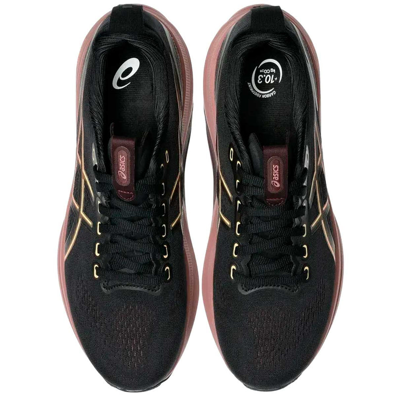 Tenis Asics GEL KAYANO 32 Negro Cobre Mujer