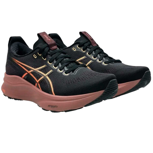 Tenis Asics GEL KAYANO 32 Negro Cobre Mujer