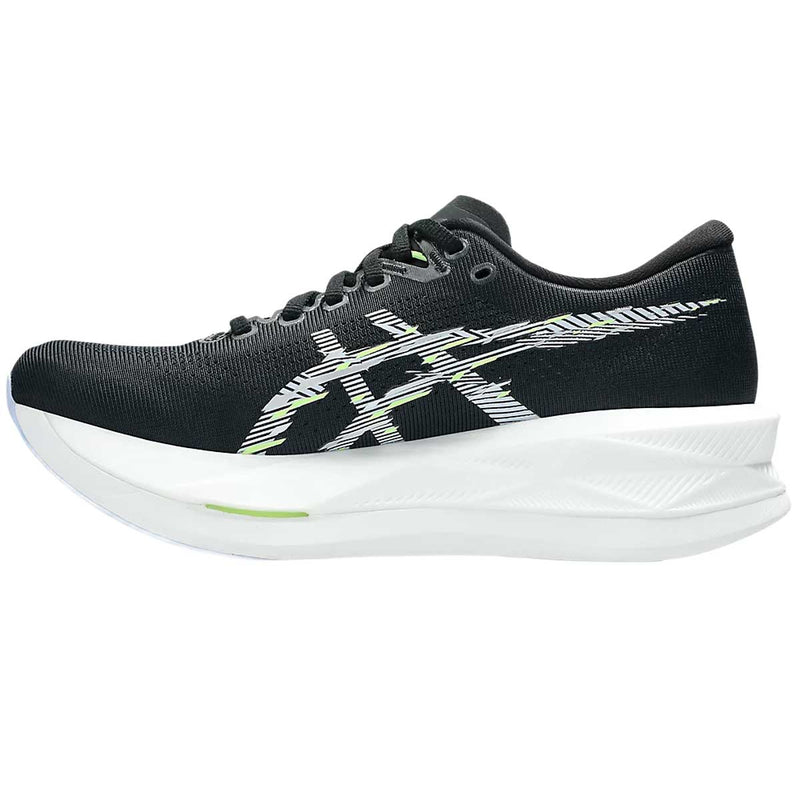 Tenis Asics Running SONICBLAST Negro Blanco Mujer