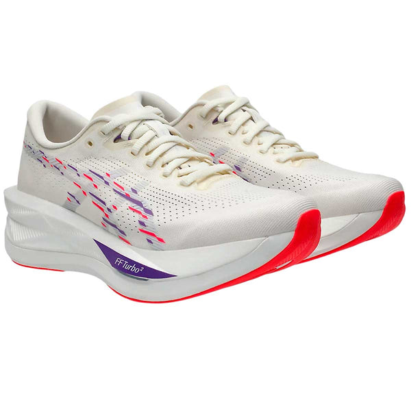 Tenis Asics Running SONICBLAST Beige Morado Mujer