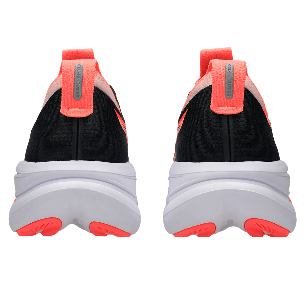Tenis Asics GEL-NIMBUS 28 Negro Rosa Mujer