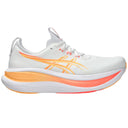 Tenis Asics GEL-NIMBUS 28 Blanco Coral Mujer