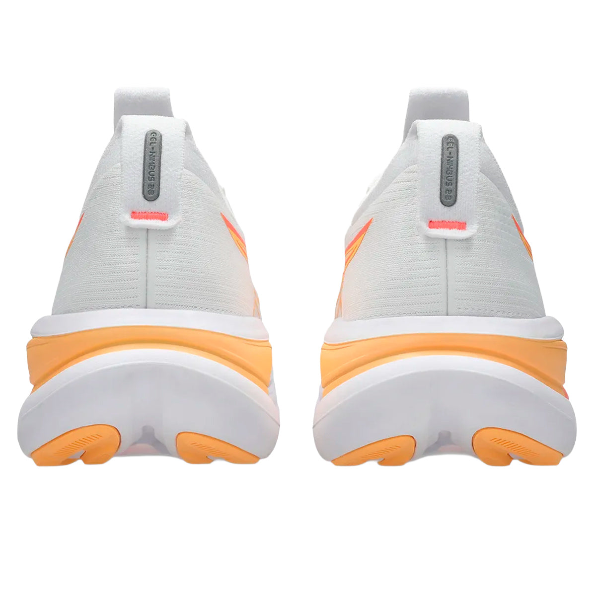 Tenis Asics GEL-NIMBUS 28 Blanco Coral Mujer