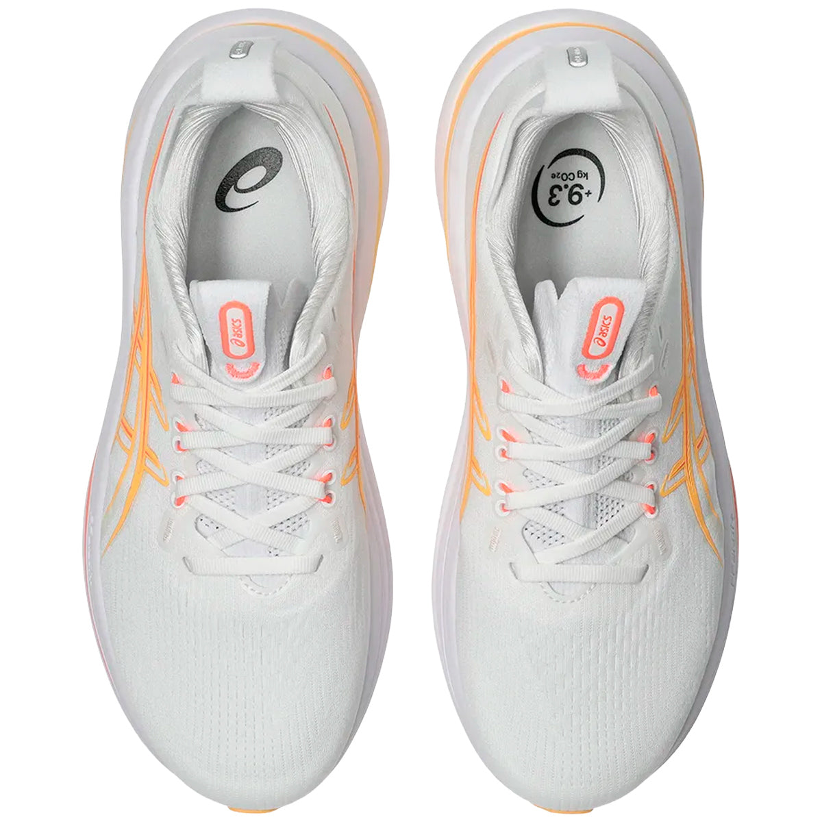 Tenis Asics GEL-NIMBUS 28 Blanco Coral Mujer