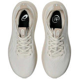 Tenis Asics Running GEL NIMBUS 28 Beige Crema Mujer