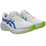 Tenis Asics Running NOVABLAST 5 ATC Blanco Azul Mujer