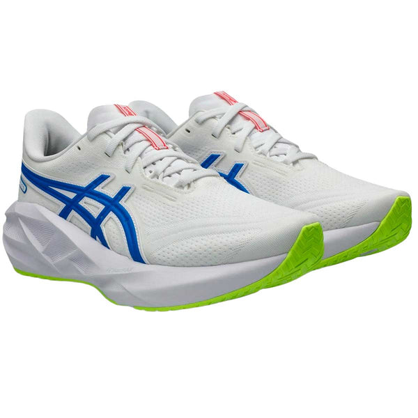 Tenis Asics Running NOVABLAST 5 ATC Blanco Azul Mujer