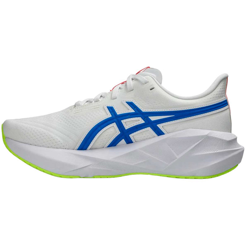 Tenis Asics Running NOVABLAST 5 ATC Blanco Azul Mujer