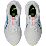 Tenis Asics Running NOVABLAST 5 ATC Blanco Azul Mujer