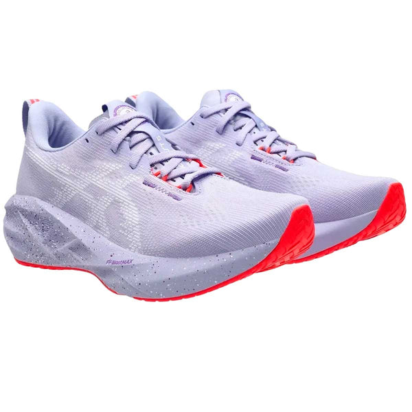 Tenis Asics Running NOVABLAST 5 Morado Naranja Mujer