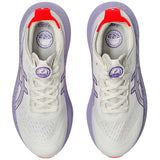 Tenis Asics Running GEL NIMBUS 27 TOKIO Beige Morado Mujer