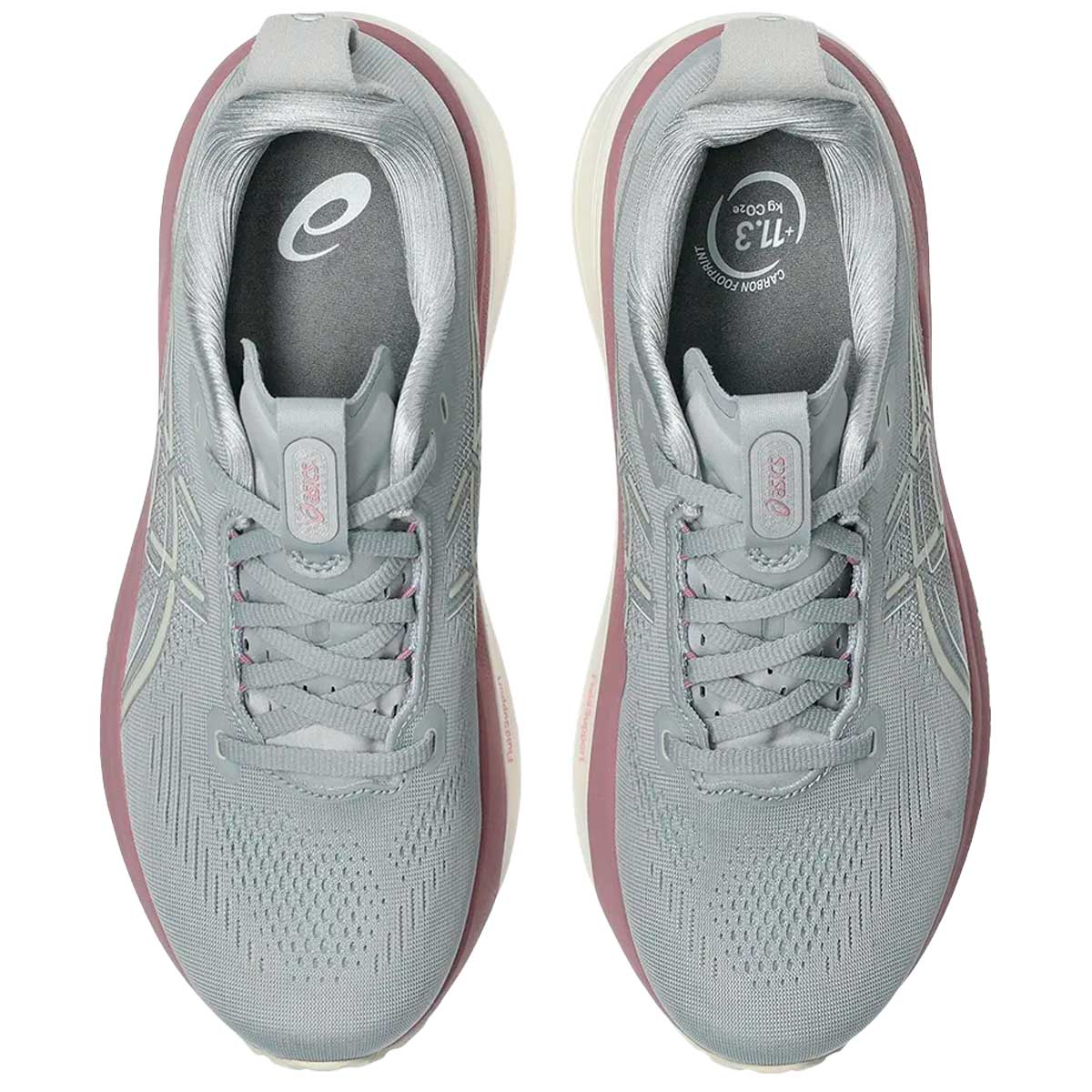 Tenis Asics GEL-KAYANO 33 Gris Rosa Mujer