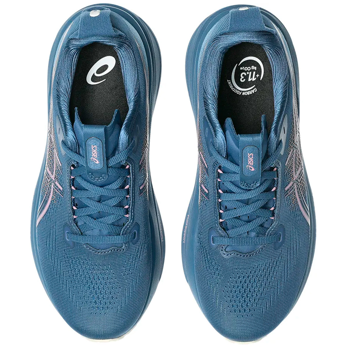 Tenis Asics GEL-KAYANO 33 Azul Rosa Mujer