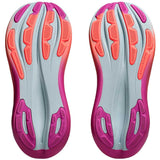 Tenis Asics Running GEL NIMBUS 28 Celeste Rosa Mujer