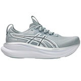Tenis Asics Running GEL NIMBUS 28 Gris Plata Mujer