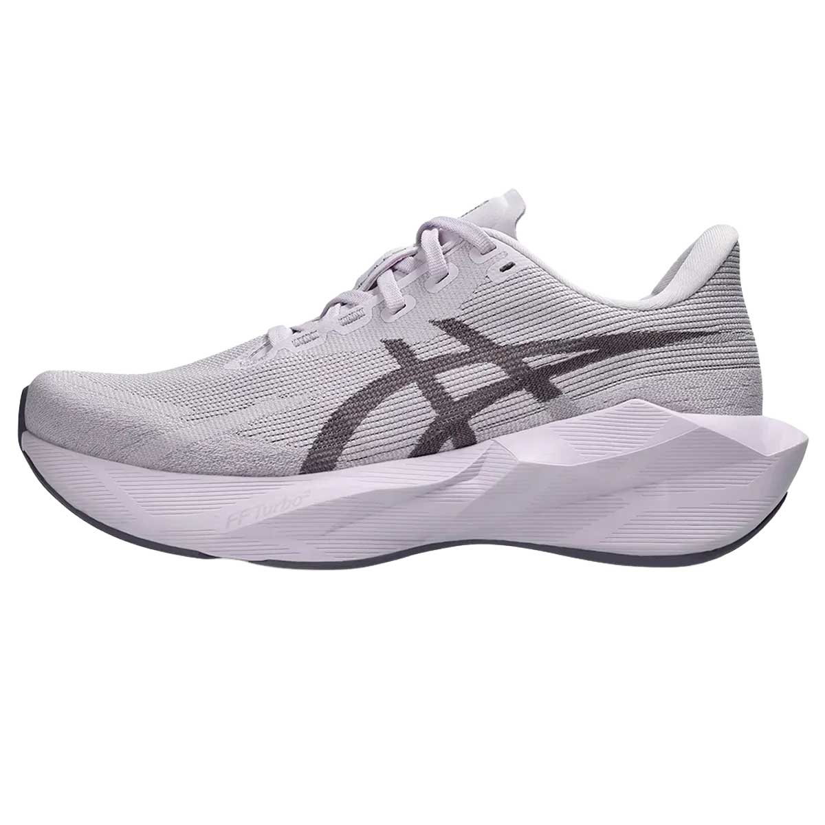 Tenis Asics NOVABLAST 6 Gris Blanco Mujer