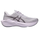Tenis Asics NOVABLAST 6 Gris Blanco Mujer