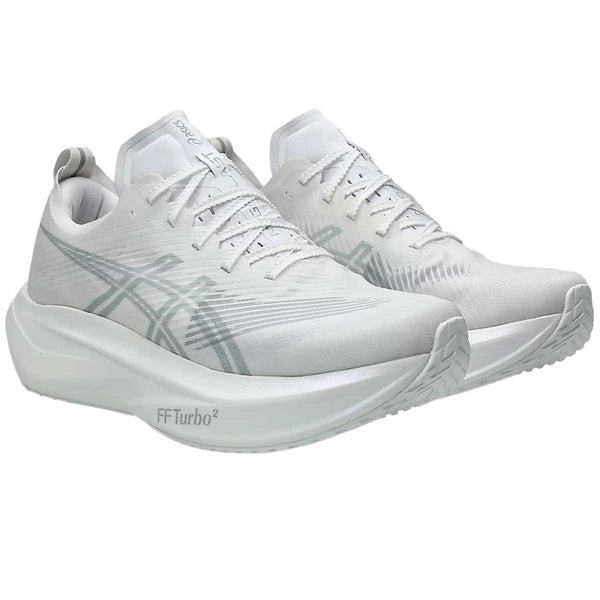 Tenis Asics Running MEGABLAST Blanco Gris Hombre