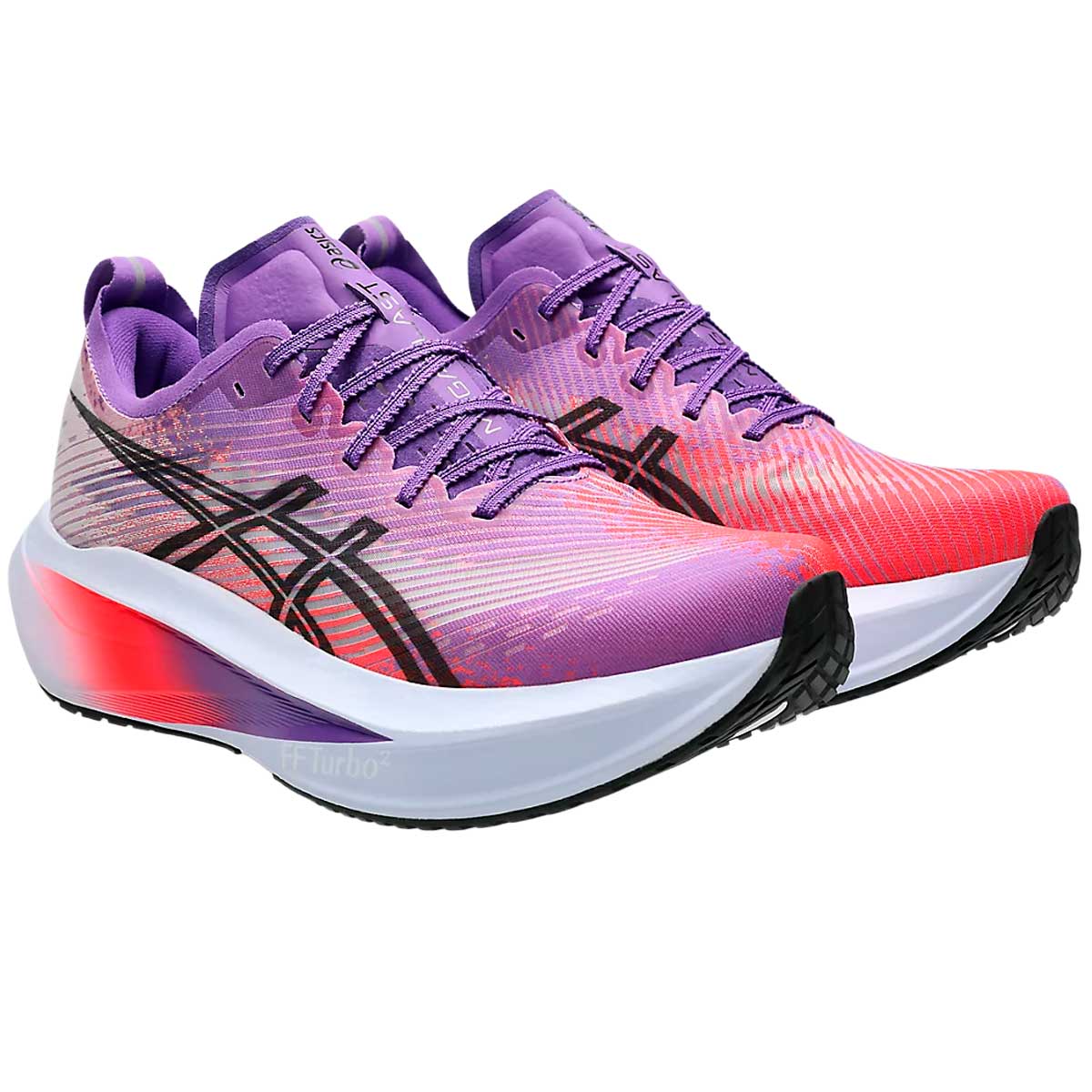 Tenis Asics Running MEGABLAST Púrpura Hombre