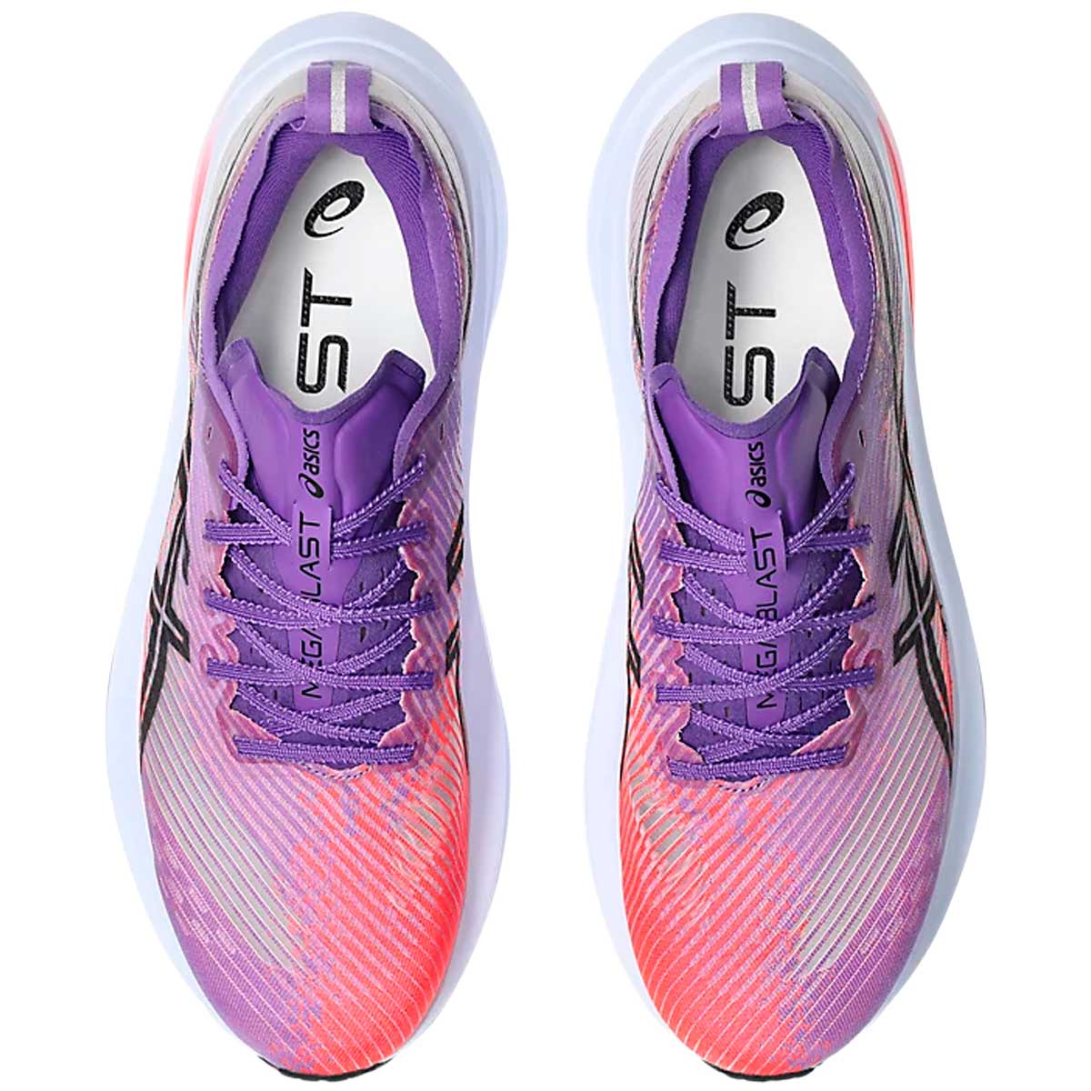 Tenis Asics Running MEGABLAST Púrpura Hombre