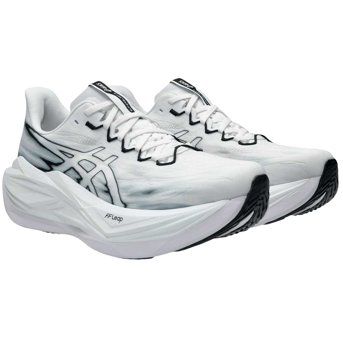 Tenis Asics SUPERBLAST 3 Blanco Negro Mujer