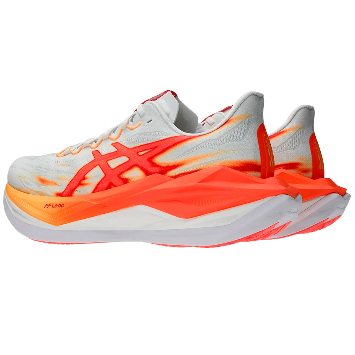 Tenis Asics SUPERBLAST 3 Blanco Naranja Hombre