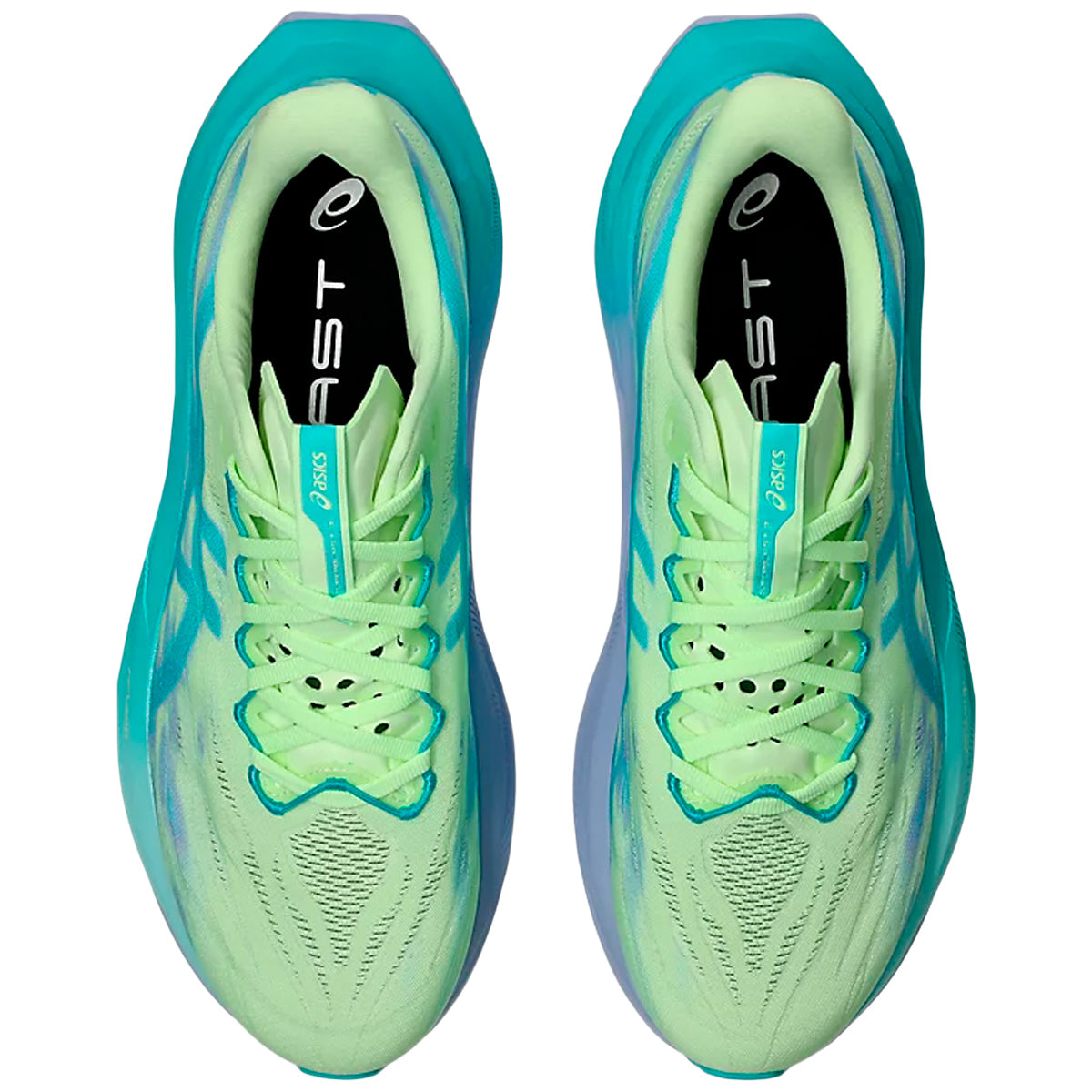 Tenis Asics SUPERBLAST 3 Amarillo Azul Mujer