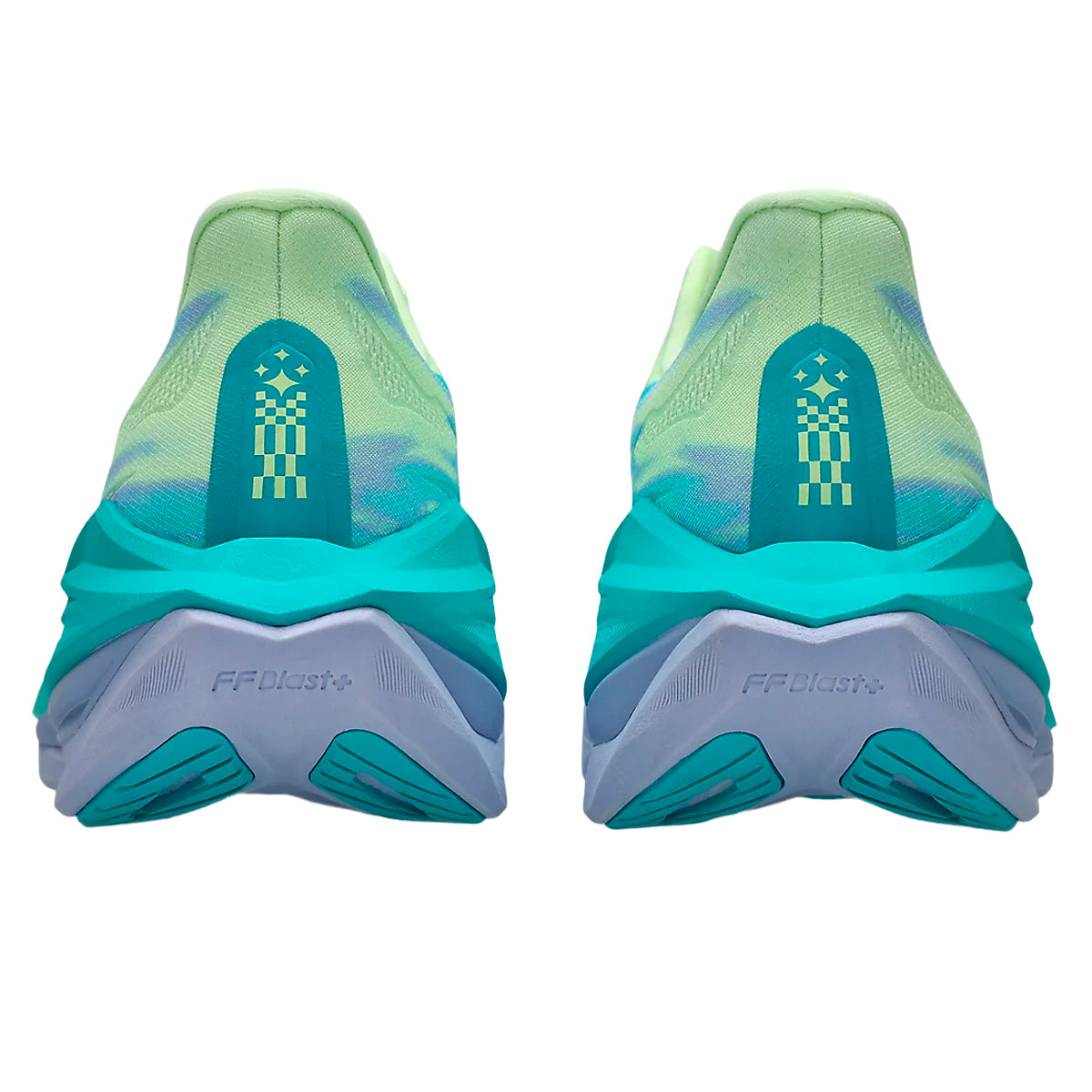 Tenis Asics SUPERBLAST 3 Amarillo Azul Mujer