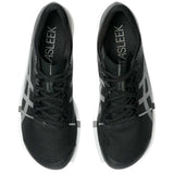 Tenis Asics METASLEEK Negro Blanco Mujer
