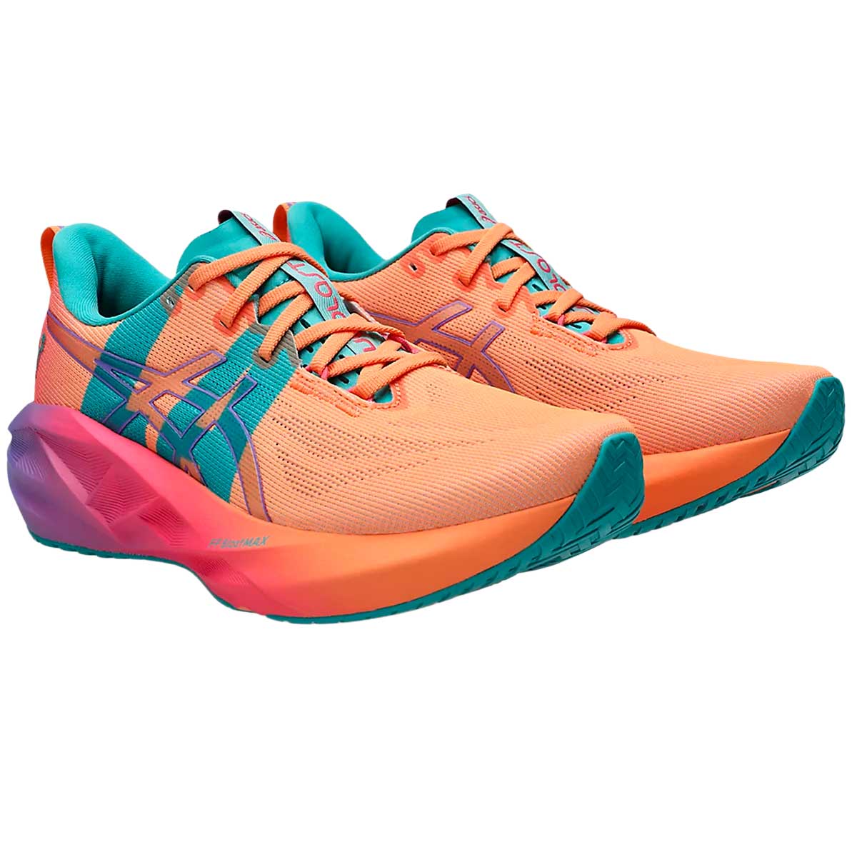 Tenis Asics Running NOVABLAST 5 LA Naranja Mujer