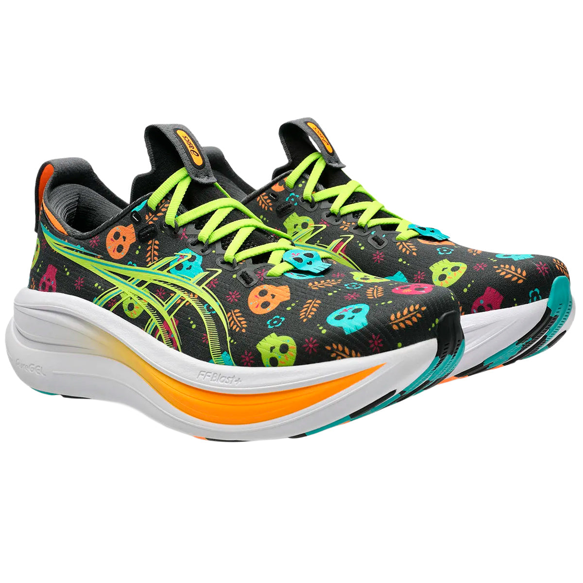 Tenis Asics GEL NIMBUS 28 Día de Muertos Hombre