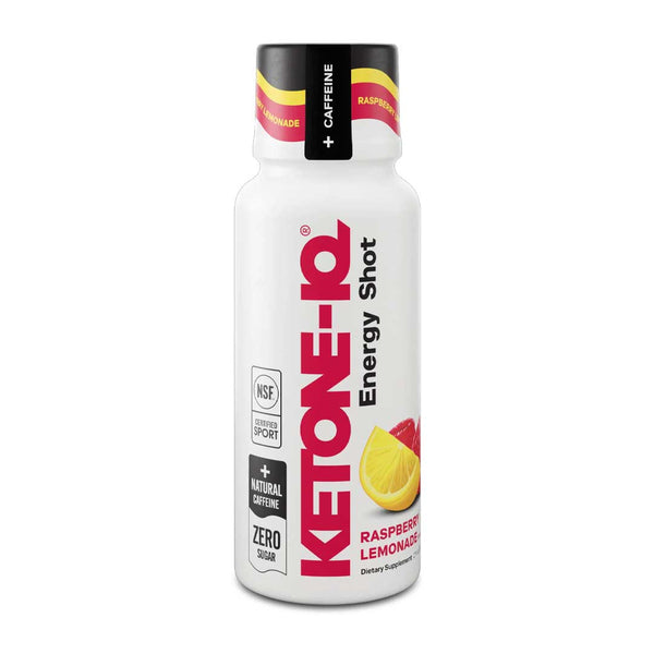 Ketone-IQ Enery Shot Raspberry Lemonade Cafeína Natural Sin Azúcar