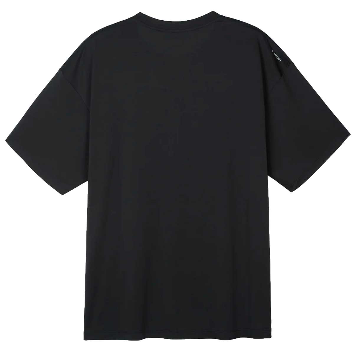 Playera Deportiva Satisfy AuraLite Negra Hombre