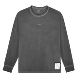 Playera Deportiva Satisfy Auralite Long Tee Pigment Black