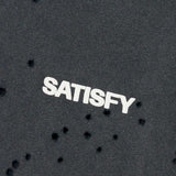 Playera Deportiva Satisfy MothTech Negra Hombre