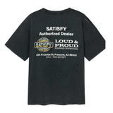 Preventa Playera Deportiva Satisfy Running MothTech Negro Hombre