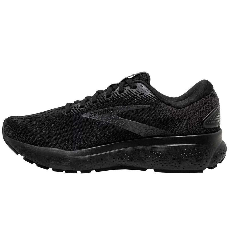 Tenis Brooks Running GHOST 16 Black Full Hombre