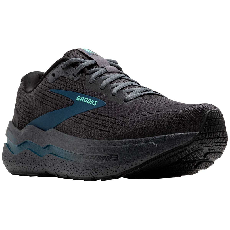 Tenis Brooks GHOST MAX 2 Negro Azul Hombre