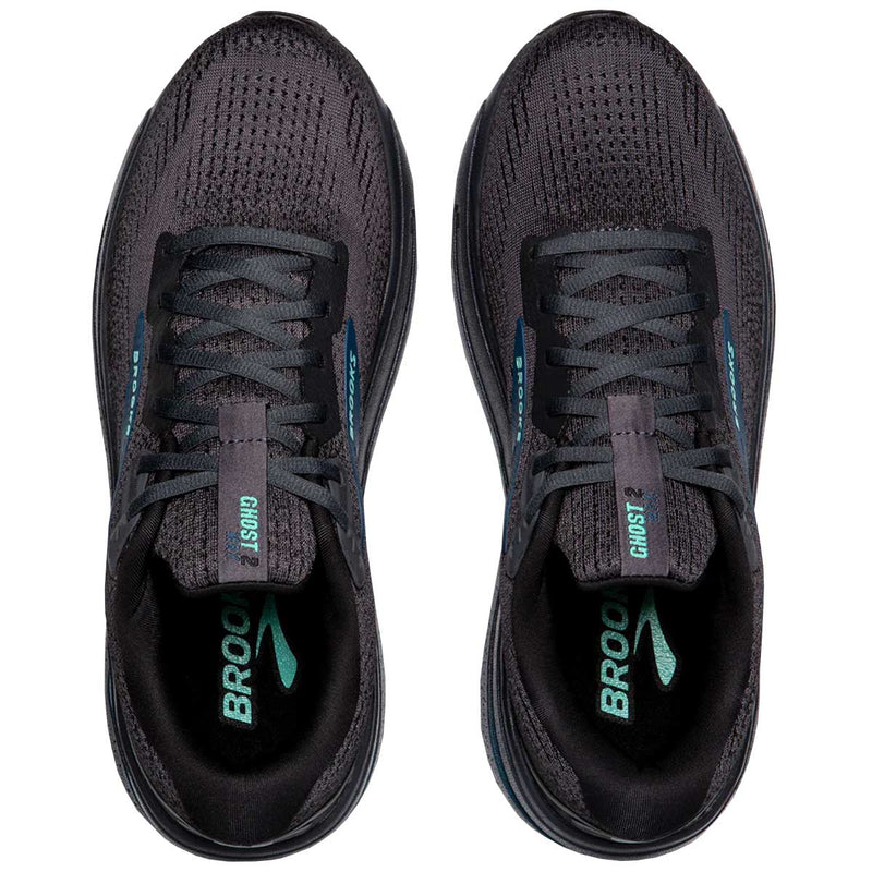 Tenis Brooks GHOST MAX 2 Negro Azul Hombre