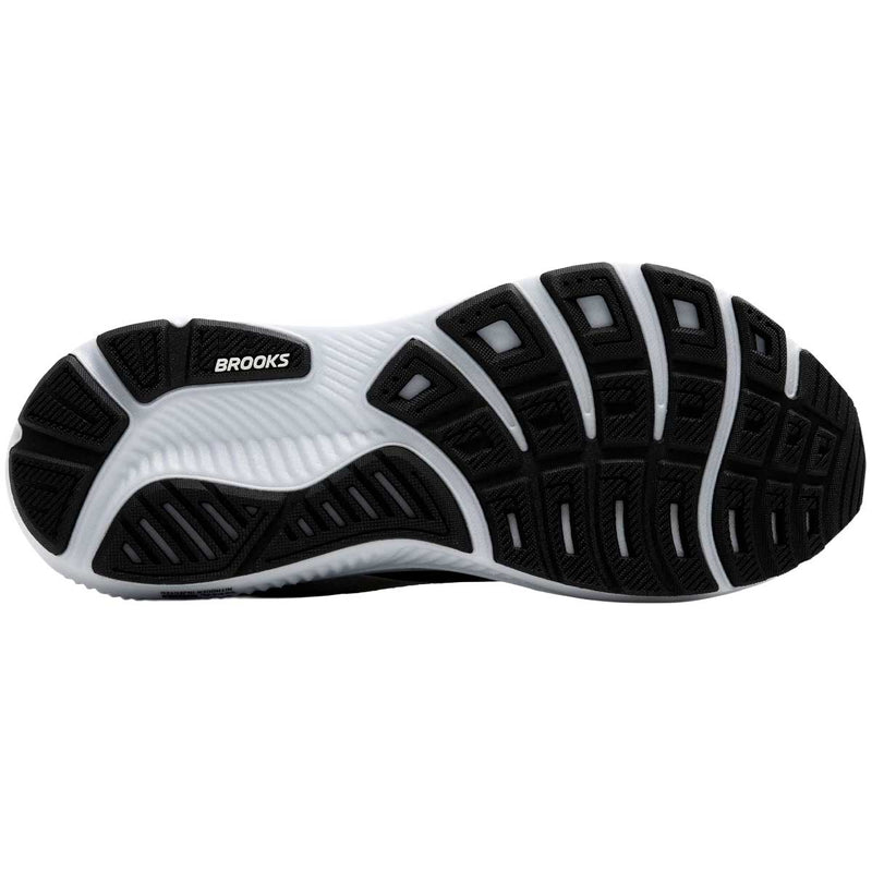 Tenis Brooks Running GHOST 17 Negro Blanco Hombre