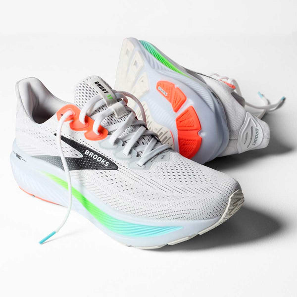 Tenis Brooks Running GHOST 17 Blanco Multi Hombre
