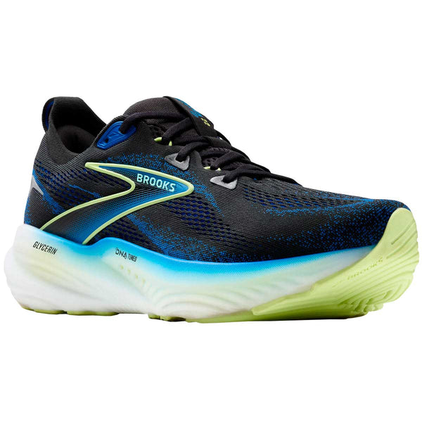 Tenis Brooks GLYCERIN 22 Azul Negro Hombre